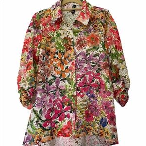 Berek Floral Lace Jacket and Cover Up